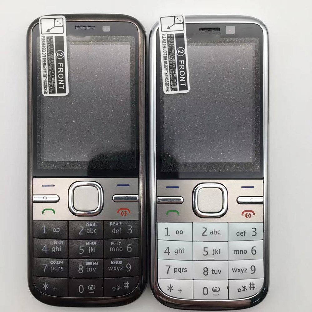 For C5 C5-00 Unlocked Mobile Phones RM-745 2.2" 5MP GSM Symbian OS FM radio GPS 3G Cell Phone